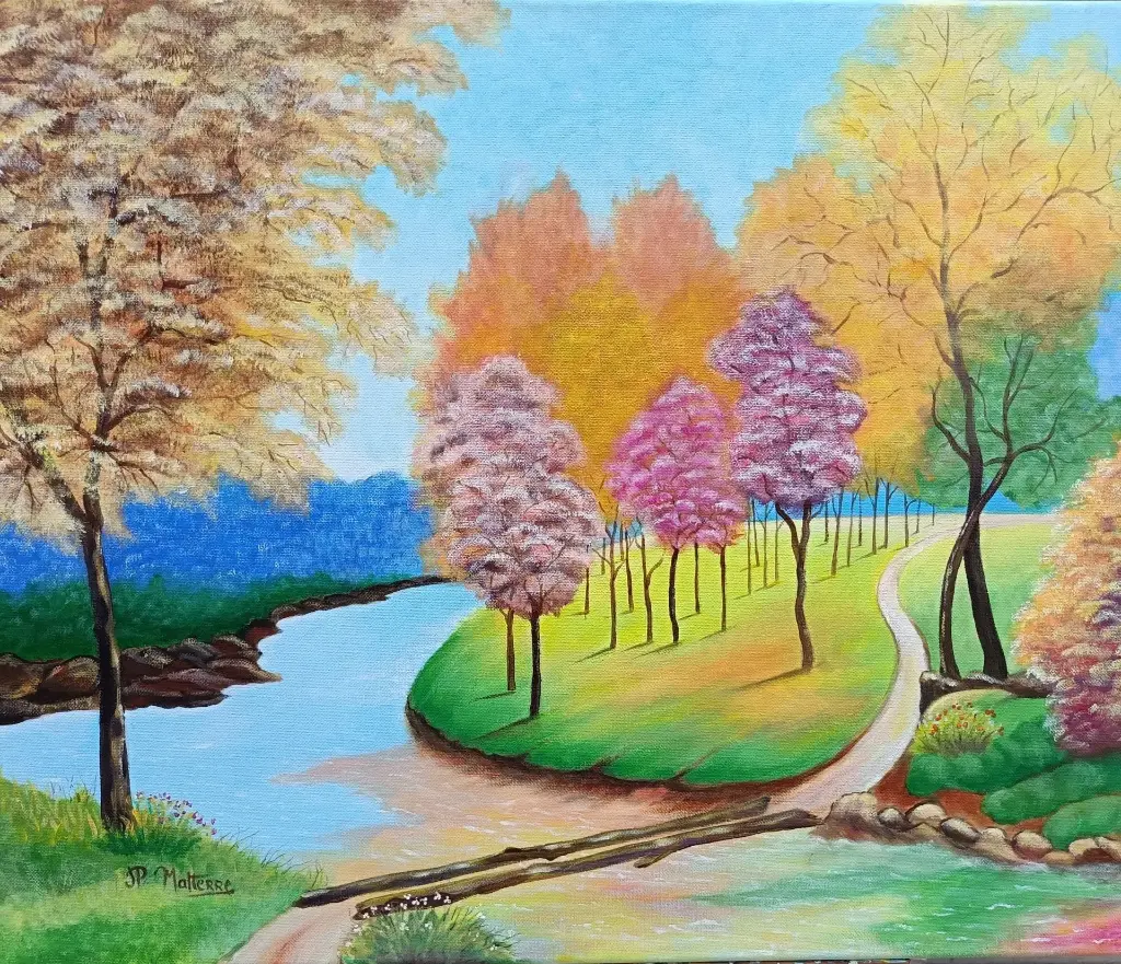 Rivière colorée