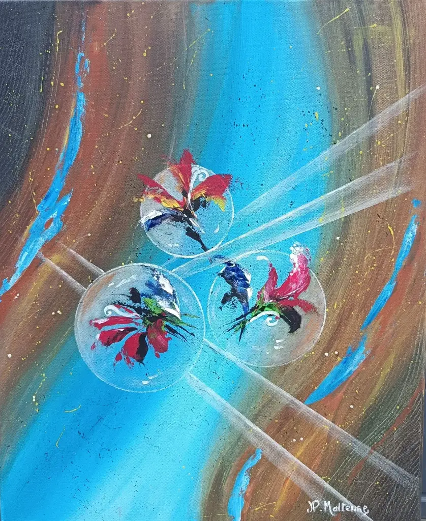 Bulles de fleurs