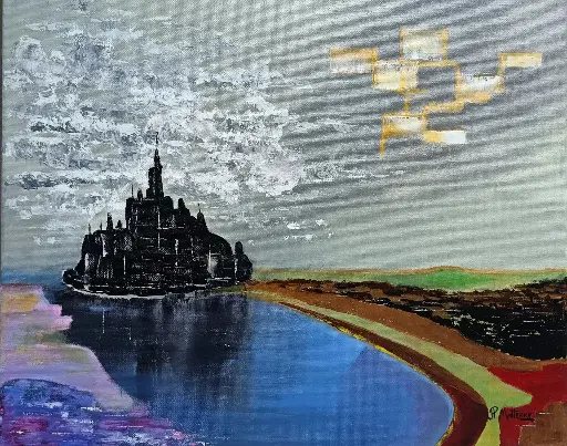 Vue sur le Mont Saint Michel